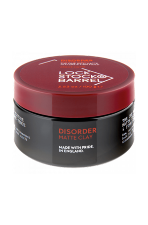 Lock Stock & Barrel Жесткая глина Disorder Matte Clay 100 г