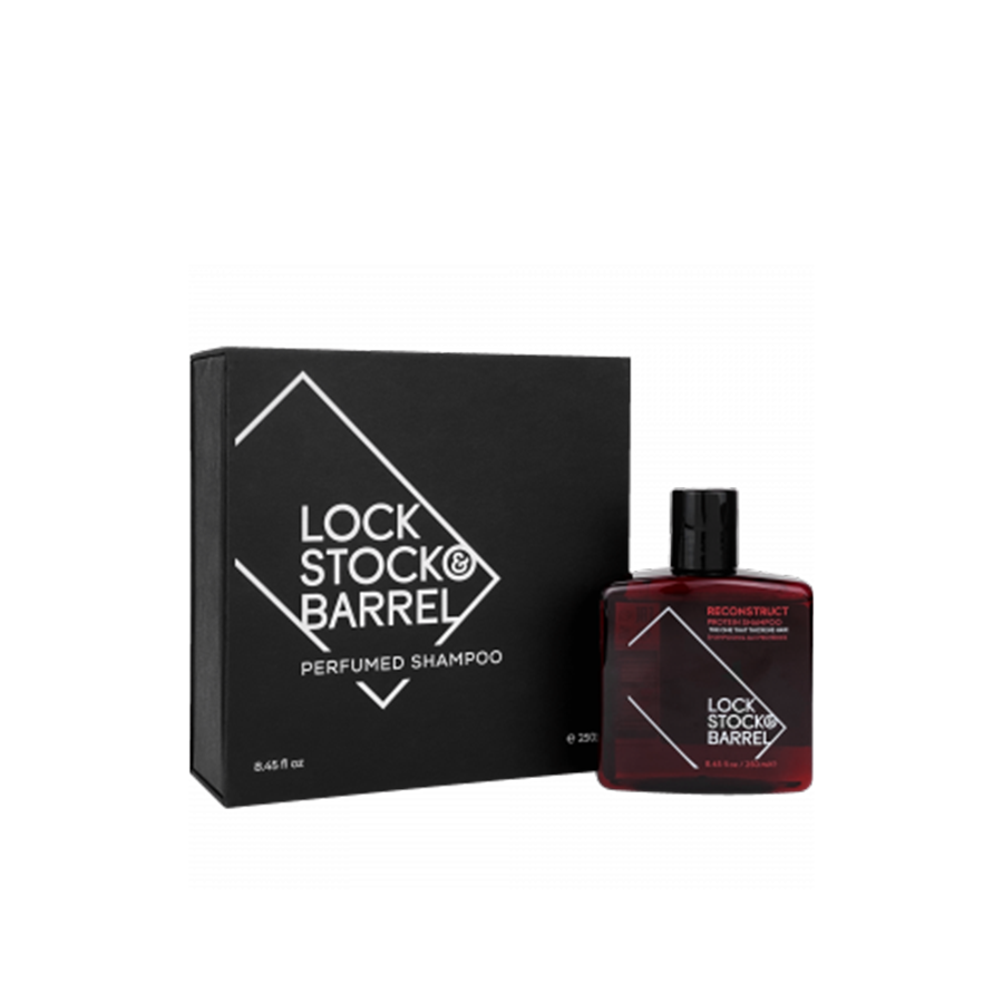 Lock Stock & Barrel Парфюмированный шампунь для тонких волос Reconstruct Perfumed Shampoo 250 мл