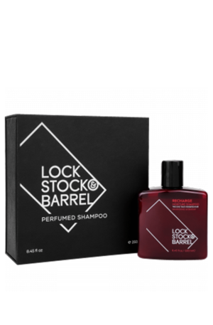 Lock Stock & Barrel Парфюмированный шампунь для жестких волос и бороды Recharge Perfumed Shampoo 250 мл