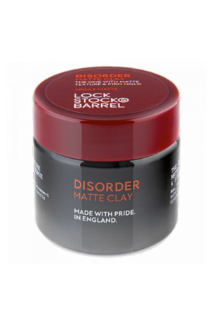 Lock Stock & Barrel Жесткая глина Disorder Matte Clay 30 г