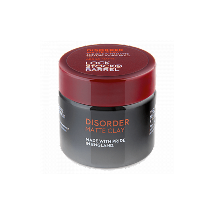 Lock Stock & Barrel Жесткая глина Disorder Matte Clay 30 г