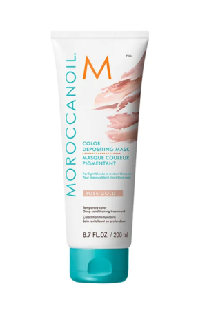 Тонирующая маска Moroccanoil Розовое Золото Color Depositing Mask Rose Gold 200 мл