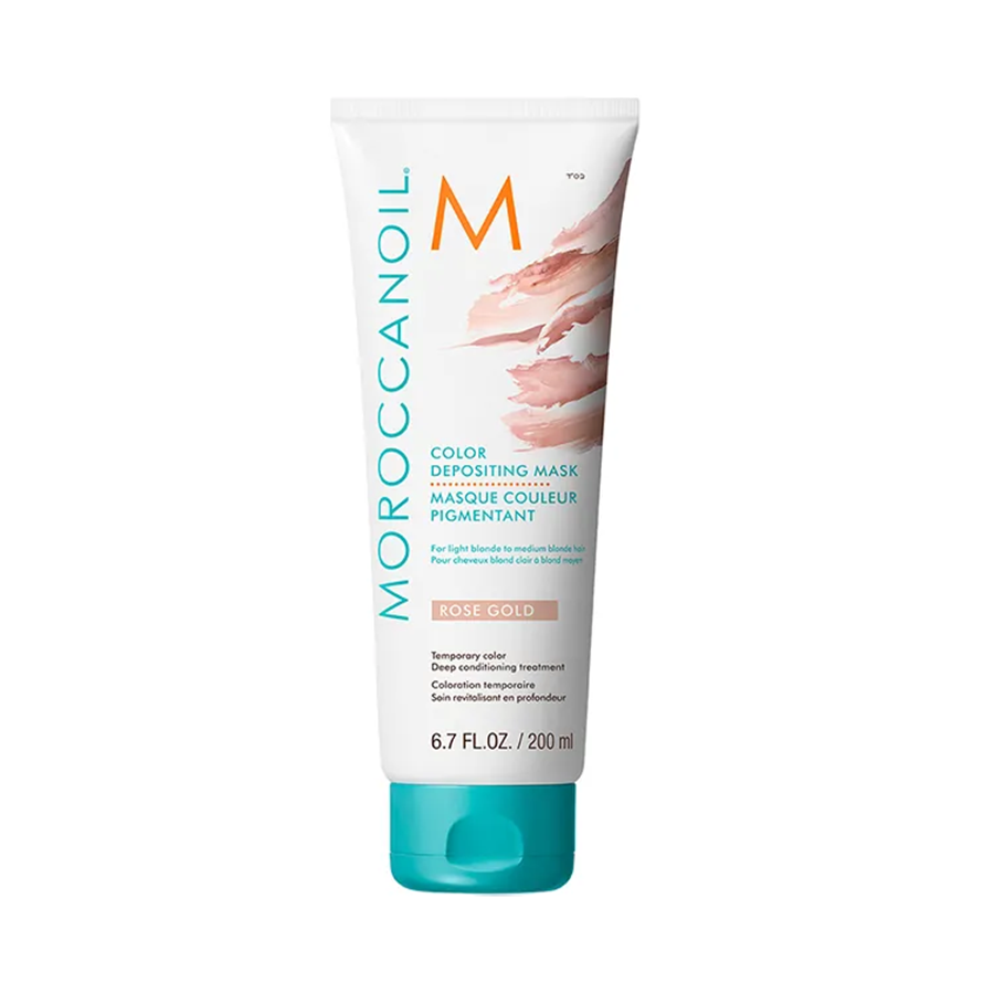 Тонирующая маска Moroccanoil Розовое Золото Color Depositing Mask Rose Gold 200 мл